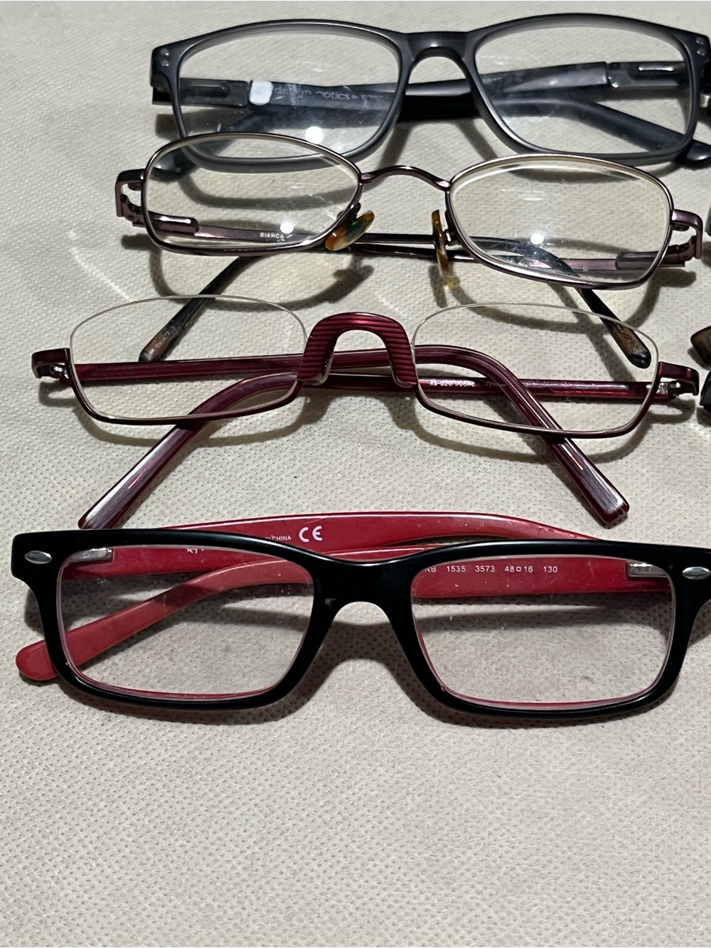 Lot of 8 glasses